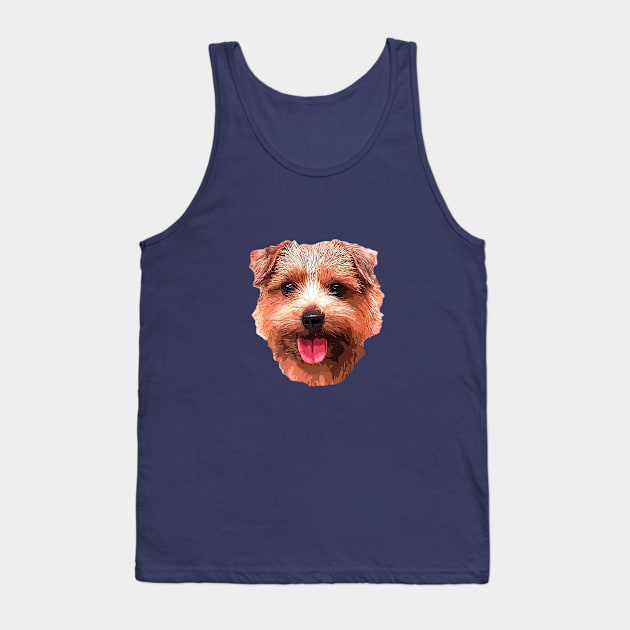 Norfolk Terrier Tank Top by ElegantCat